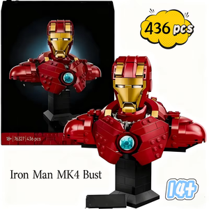 Nuevo Traje Mecánico de Superhéroe MK4 2025, Bloques de Construcción, Set de Bloques de Construcción Mech Warrior, Compatible con 76327, Regalo para Niños y Adultos - Product Image 3