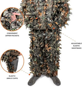 ชุดล่าเป็ดลายพรางกันน้ำสำหรับฤดูหนาวปี 2026 แบบสั่งทำพิเศษ ระบายอากาศได้ดี ผ้าแคนวาส พิมพ์ลายได้ 男女兼用 - Product Image 3