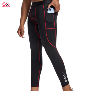 กางเกงรัดรูปออกกำลังกายเอวสูงสำหรับผู้ชาย-MMA สปัทส์ สำหรับการต่อสู้ ยิมนาสติก เพาะกาย แห้งเร็ว ระบายอากาศได้ดี สีตามสั่ง ปรับแต่งได้ - Product Image 3