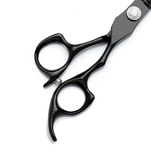 Ciseaux de coupe de cheveux professionnels en acier japonais 440c, ensemble de ciseaux de coiffure pour salon de beauté, équipement de coiffure avec revêtement en titane - Product Image 2