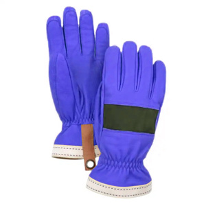 Gants de sécurité pour conducteur en cuir pleine fleur de vachette, haute performance, antistatiques, lisses, confortables, avec bracelet réglable - Product Image 6