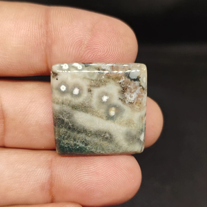 High Quality Natural Flower Jasper Cabochon Loose Gemstone Quartz Crystal Ocean Jasper Heat Treated Jewelry Making Mix - Product Image 1