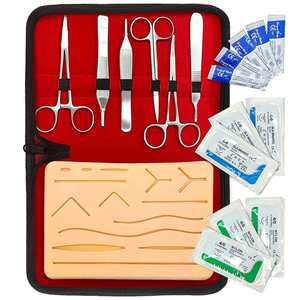 Suture Practice Kit for Medical Students <b>Silicone</b> Pad Suturing Kit with <b>Tools</b> By Dentavex - Product Image 5