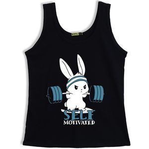 เสื้อกล้ามสีกรมท่าสำหรับผู้หญิงพาวเวอร์พัฟเกิร์ลส์ ลายการ์ตูนตามใจคุณ คอกลม สไตล์ลำลอง - Product Image 2