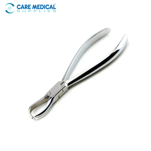Pince de retrait de couronnes dentaires, outil chirurgical manuel en acier professionnel à finition polie pour la dépose de bridges orthodontiques SurgiRight - Product Image 1