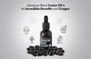 Huile de ricin noire jamaïcaine pour la croissance des cheveux et les soins des cils, fabricant exportateur en gros d'Inde au meilleur prix - Product Image 4