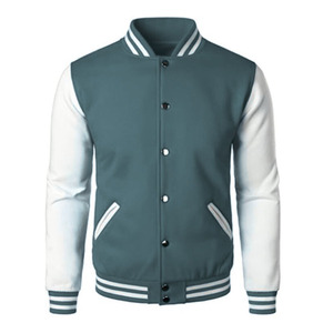 เสื้อแจ็คเก็ตวาร์ซิตี้ผู้ชายสำหรับฤดูหนาว แบรนด์ Kic Star Fashion Industry แขนยาว เนื้อผ้าระบายอากาศดี คอตั้ง ติดกระดุมเม็ดเดียว ลายเรียบ - Product Image 4