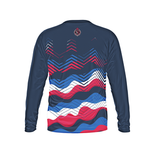 Jersey Deportivo Personalizado OEM de Manga Larga |   Impresión por Sublimación |   Fabricante de Ropa Deportiva - Product Image 4
