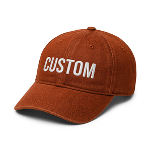 Custom Men's <b>Dad</b> <b>Hat</b> Cotton Adjustable Baseball Cap Custom Logo Casual Streetwear Wholesale Headwear Clothing Manufacturer - Product Image 2