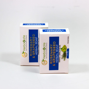 Jabón Herbal Natural de Romero y Semilla de Uva para una Limpieza Profunda, Hidratación y Cuidado Diario de la Piel - Product Image 4