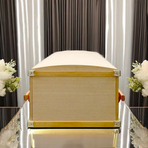 Fabricante de Vietnam, venta al por mayor, ataúdes de madera para adultos de estilo americano personalizados, suministros funerarios de calidad, ataúdes, servicio de calidad - Product Image 4