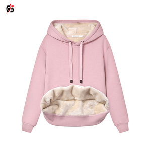 เสื้อฮู้ดดี้โอเวอร์ไซส์หนานุ่ม ระบายอากาศได้ดี สำหรับผู้ชาย ผ้าฝ้ายฟลีซ 100% เสื้อผ้าฤดูหนาวอุ่นสบาย รับสกรีนโลโก้แบรนด์ - Product Image 1