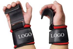 Ganchos de Levantamiento de Pesas de Alta Calidad con Correas para un Agarre Seguro en el Levantamiento de Pesas - Product Image 4