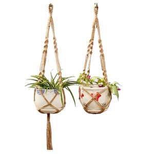 Colgador de Macramé para Macetas de Alta Calidad, Personalizado, para Decoración de Paredes y Ventanas, Hermoso - Product Image 1