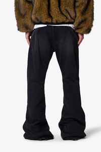 Jeans de Mezclilla para Hombre de Alta Calidad, Personalizados, de Algodón, Marca Americana de Estilo Urbano, Cómodos, Corte Ajustado, Cierre de Cremallera, Lavado Negro - Product Image 2