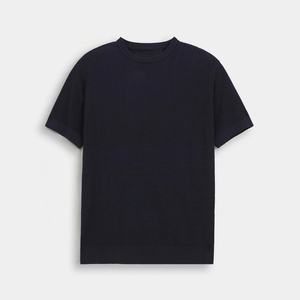 Camiseta Americana de Manga Corta, 100% Algodón, 230 GSM, Lavada, con Logotipo Personalizado, Estilo Hip Hop, Tejido de Punto, Talla Grande - Product Image 4