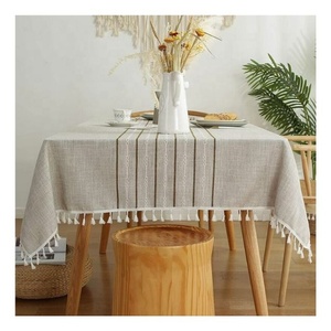 Mantel Rectangular Moderno de Algodón Impermeable, Lavable a Máquina, para Comedor, Hecho en India, Venta al Por Mayor del Fabricante - Product Image 2