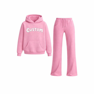 Sudadera con Capucha Rosa para Hombre con Logotipo Personalizado, Impresión Digital, Traje Deportivo de Felpa de Algodón, Ropa Deportiva de Invierno para Gimnasio y Entrenamiento - Product Image 2