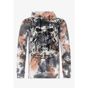 Sudaderas con Capucha de Alta Calidad para Hombre, Teñidas con Técnica Tie-Dye, de Algodón/Poliéster, Estilo Urbano, Transpirables, de Secado Rápido, para Invierno - Product Image 1