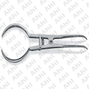 เครื่องมือเกี่ยวกับฟันยางแบบแมนนวลที่หนีบเขื่อนที่หนีบเหล็กสแตนเลสเครื่องมือผ่าตัดทางทันตกรรมแบบใช้ซ้ำได้ - Product Image 3