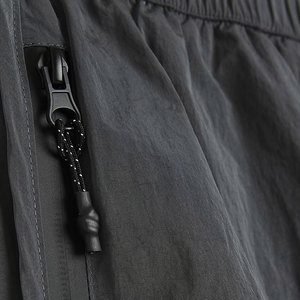Men's Solid Color Quick Dry Sport <b>Shorts</b> <b>With</b> <b>Zip</b> <b>Pockets</b> Elastic Waist Mid Length Woven Polyester Fabric - Product Image 3