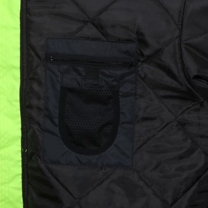 High Visibility Reflective Safety Clothing Security Guard Winter <b>Jacket</b> Men's Hi-Vis Hoodie Safety Hoodie <b>Work</b> Wear <b>Construction</b> - Product Image 3
