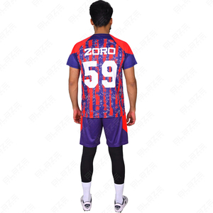 Uniforme de football de haute qualité vêtements de sport 100% Polyester uniforme de football meilleure qualité hommes uniforme de football Pakistan maillot de football - Product Image 3