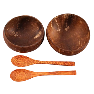 Tazón <span class=keywords><strong>de</strong></span> <span class=keywords><strong>Coco</strong></span> Rústico Jumbo, Tazón para Helado <span class=keywords><strong>de</strong></span> <span class=keywords><strong>Coco</strong></span> con Cuchara <span class=keywords><strong>de</strong></span> Madera, Vajilla Ecológica, Decoración Elegante para el Hogar <span class=keywords><strong>de</strong></span> Vietnam - Product Image 5