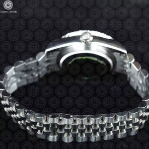 Montre de luxe au design unique, style hip-hop, avec diamants Moissanite, étanche, en acier inoxydable, bijou de mode, disponible à la vente - Product Image 4