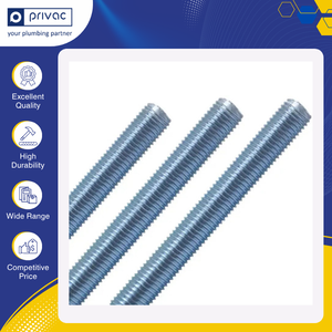 Barres filetées de qualité supérieure M8 M10 M20, tiges filetées en acier au carbone galvanisé, boulons à tige filetée complète DIN976 - Product Image 5