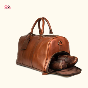 Travel Duffel Bag Handbag Unisex Genuine Cow Leather Classic Casual Eco-friendly Fashion Large Capacity Outdoor Shoulder - Product Image 2