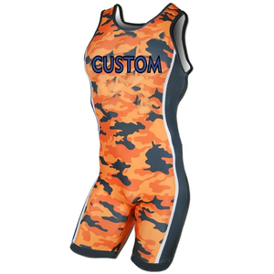 Trajes de Lucha Libre Profesional de Alta Calidad para Adultos, Sublimados, de Spandex/Poliéster, Secado Rápido y Transpirables - Product Image 2