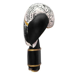 Gants de boxe en cuir professionnels avec logo personnalisé, 14 oz, fermeture à lacets et soutien du poignet pour l'entraînement des adultes - Product Image 4