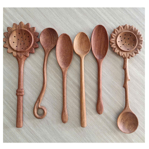 Cheap Price Mini Wooden <b>Spoon</b> Acacia Wood Tea Wooden <b>Spoon</b> Handmade <b>Small</b> Size Kitchen Cooking Utensils Bulk Wholesale OEM - Product Image 1