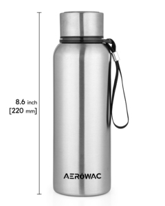 Contenedor portátil de acero inoxidable para bebidas con asa ergonómica y tapa práctica para beber, diseñado para estilos de vida activos. - Product Image 5