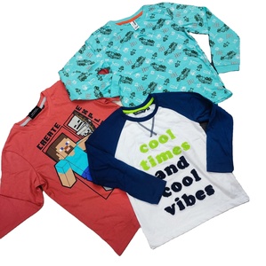 T-shirt à manches longues imprimé dinosaure pour enfants pour la saison hiver été automne printemps - Product Image 6