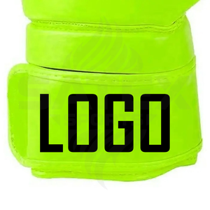 Gants de boxe Muay Thai personnalisables de qualité supérieure en PU, absorbant les chocs, respirants, légers, durables, à lacets - Product Image 4