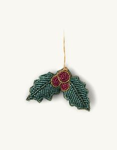 Handmade Beaded Gift <b>Box</b> Ornament Christmas Hanging Decoration <b>Present</b> Shape Tree Decor - Product Image 2