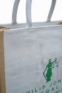5 Kg <b>Foldable</b> Jute Zipper Shopping <b>Bags</b> with Rope Handle for Groceries - Product Image 2