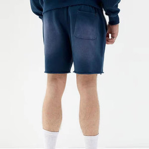 OEM Service Reasonable Price Sun Faded Shorts For Men Latest Style Custom Design Streetwear Men Shorts - Product Image 5