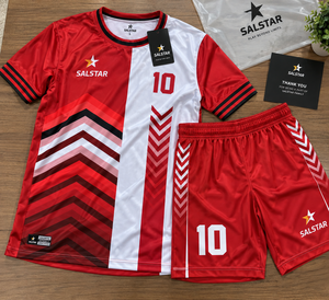 Nueva Camiseta de Fútbol Salstar, Uniforme de Verano, Logotipo del Equipo de Moda, Patrocinador Personalizable, Transpirable, de Secado Rápido, de Calidad, Gran Venta - Product Image 5