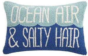 Coussin décoratif en laine tufté à la main, motif géométrique, style bohème, multicolore, non toxique - Product Image 3
