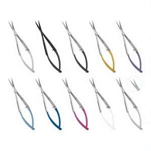 Coupe-cuticules pointu pour manucure russe ciseaux à ongles en acier inoxydable de qualité chirurgicale pour la coupe des cuticules durable - Product Image 1