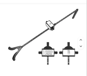 Règle de pointage pour exercices des muscles oculaires avec bras réglable et échelle de mesure sur base en bois - Product Image 2