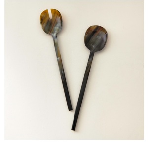 Utensilios para Ensaladas Hechos a Mano, Ecológicos, Aptos para Lavavajillas, para Cocina, Hechos en India - Product Image 2