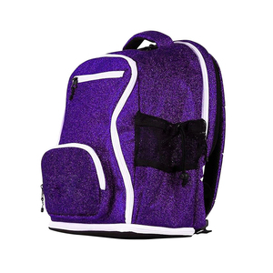 New Arrival Custom Color & Embroidery Low Price Glitter <b>Backpack</b> Anti-Theft High Quality Glitter OEM Cheerleader Bagpack - Product Image 5