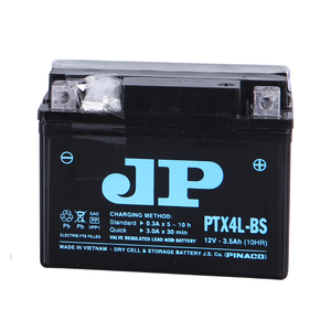 แบตเตอรี่มอเตอร์ไซค์ PTX4L BS 12V 3.5Ah ออกแบบมาเพื่ออายุการใช้งานยาวนานและพลังงานที่เสถียร - Product Image 4
