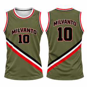 Camiseta de Baloncesto Personalizada Olive para Hombre y Mujer |   Camiseta Deportiva de Alta Calidad 100% Poliéster Transpirable de Secado Rápido que Absorbe la Humedad - Product Image 1