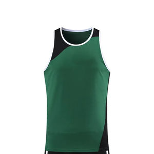 Uniforme de Atletismo Personalizado con Logotipo para Hombre, Conjunto de Camiseta y Pantalones Cortos para Correr, Venta al Por Mayor, Secado Rápido y Transpirable - Product Image 4