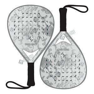 Raqueta de Pádel de Diamante de Alta Calidad y Alto Rendimiento, Marco de Carbono Completo Personalizado, Empuñadura de Fibra Ecológica y Duradera, Ligera - Product Image 6